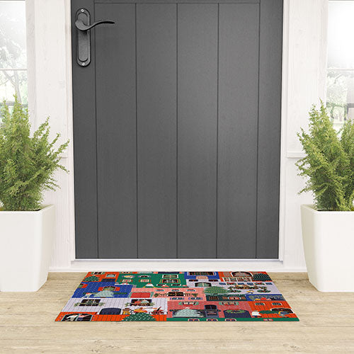 Ceyda Alasar We are ONE Merry Everything Welcome Mat