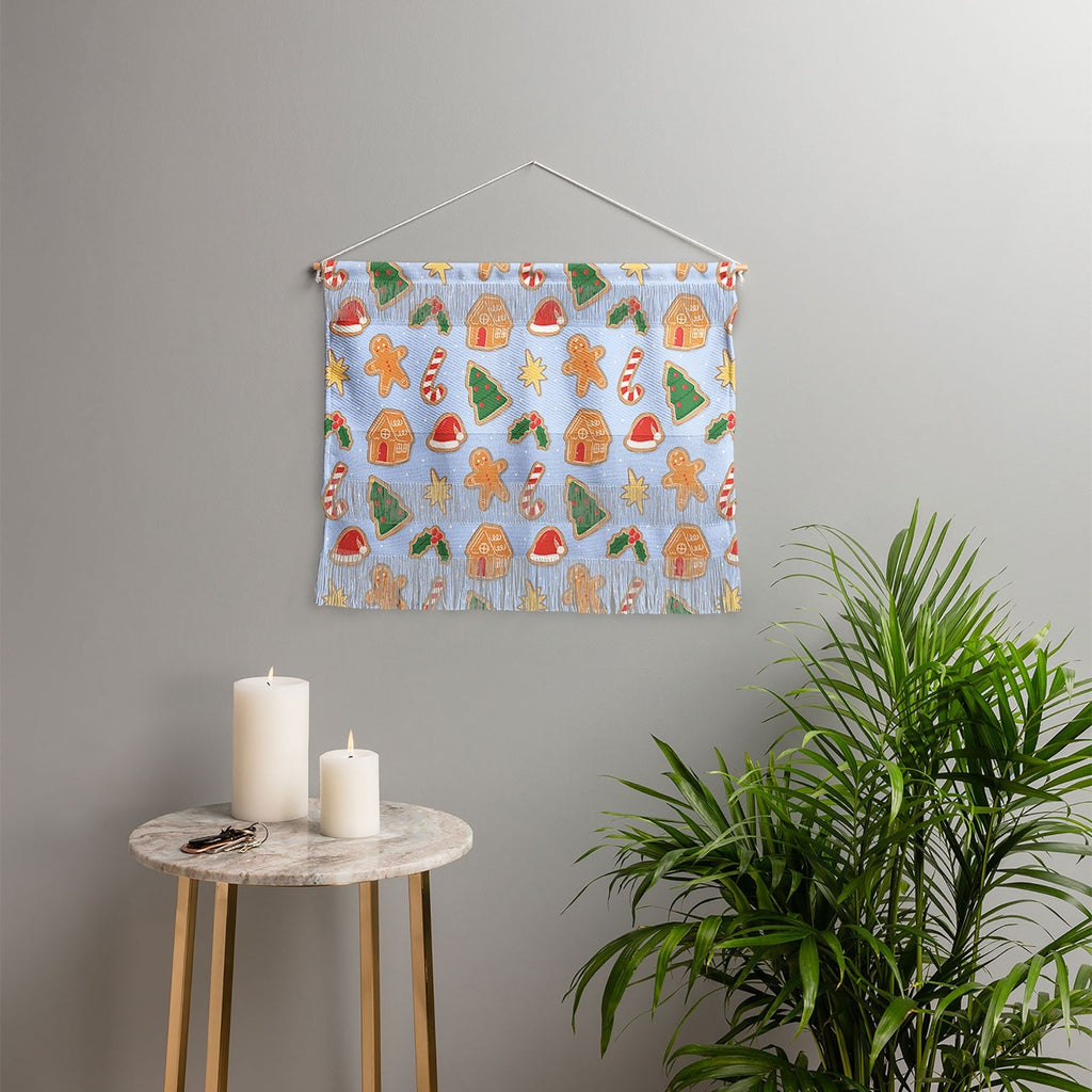 Love_Ryming Christmas Cookies Wall Hanging Landscape