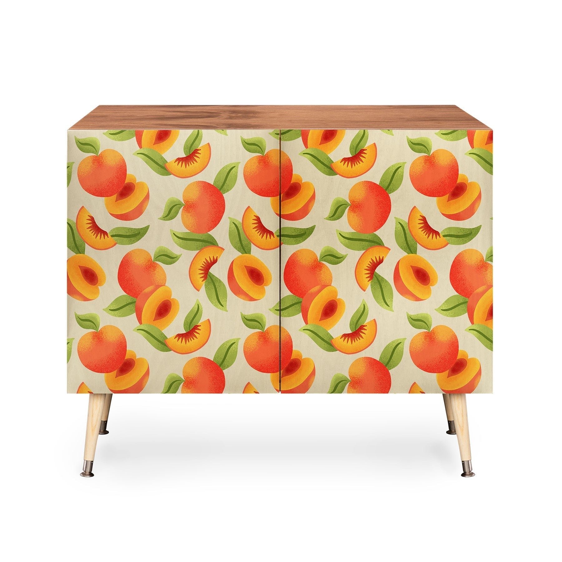 Jessica Molina Peach Pattern Credenza