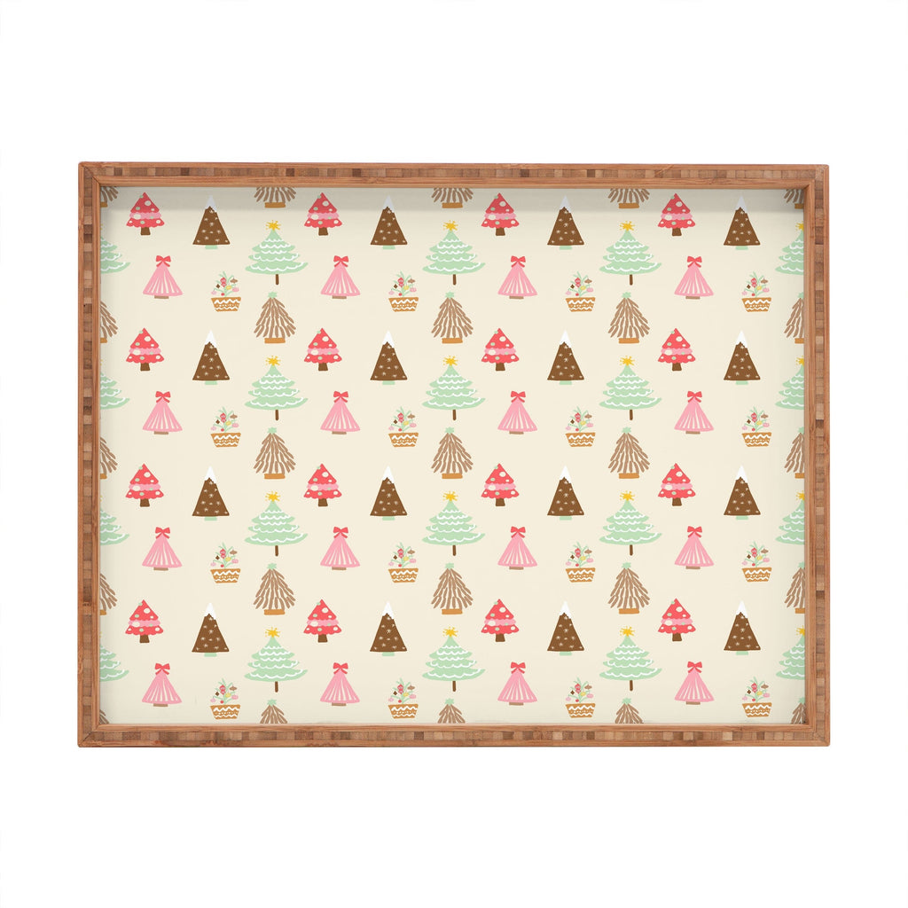 Design by Spark Christmas Tree Delight Rectangular Tray