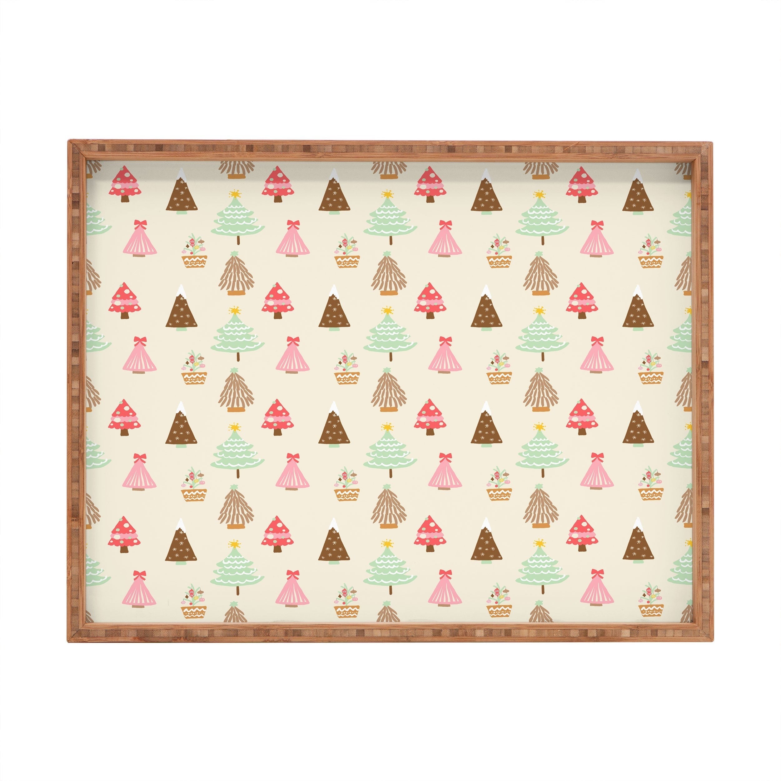 Design by Spark Christmas Tree Delight Rectangular Tray