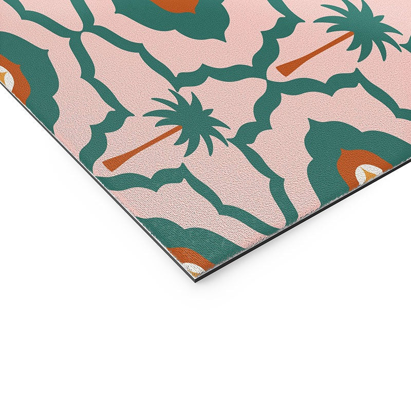 Design by Spark Mid Mod Palm Springs Welcome Mat
