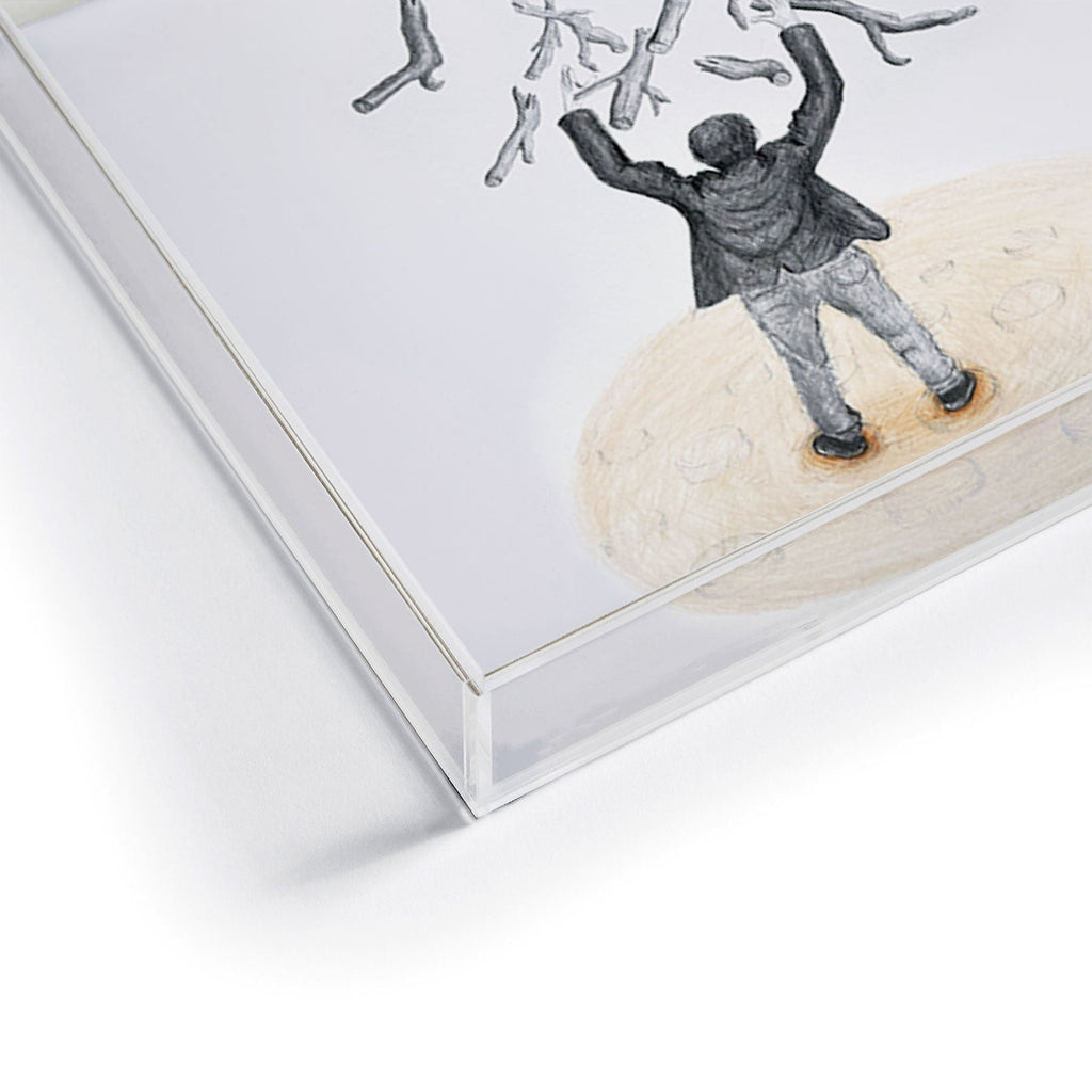 Coco de Paris Wood in the sky Acrylic Tray