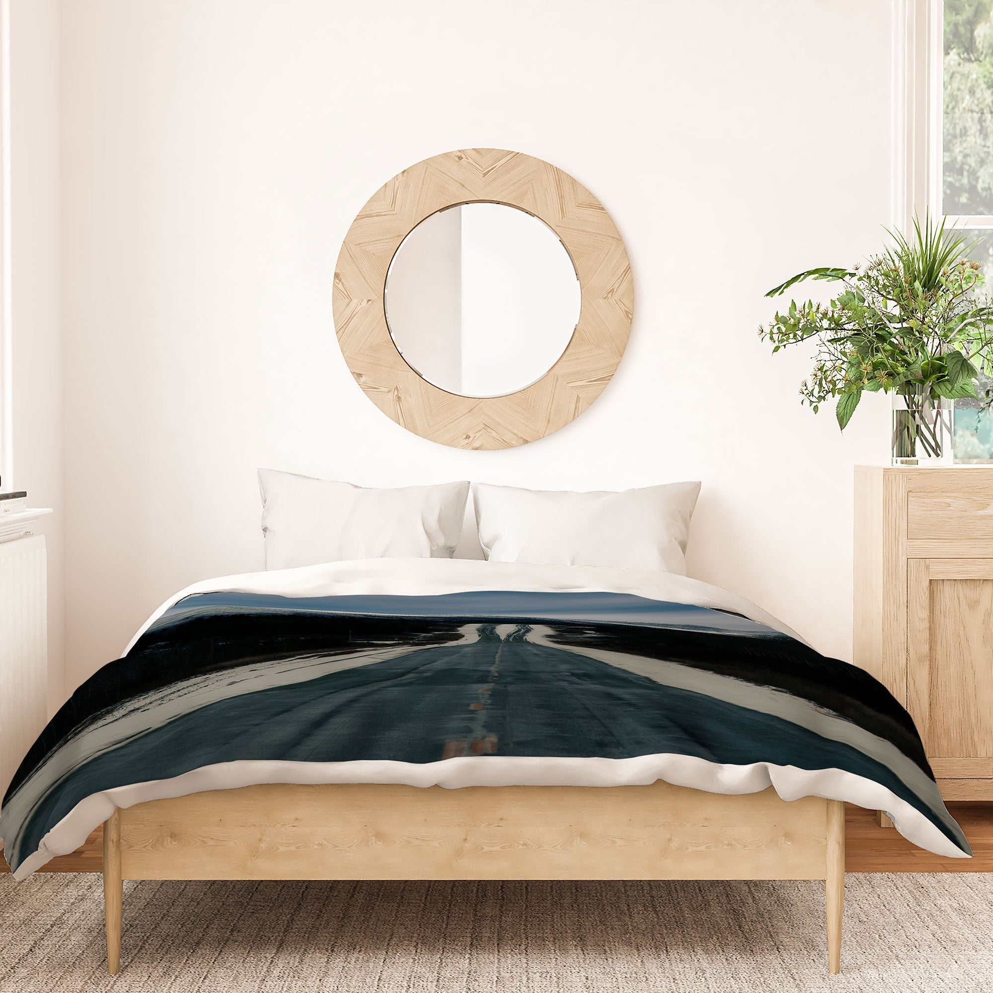 Hannah Kemp Alaska Drive Duvet Cover