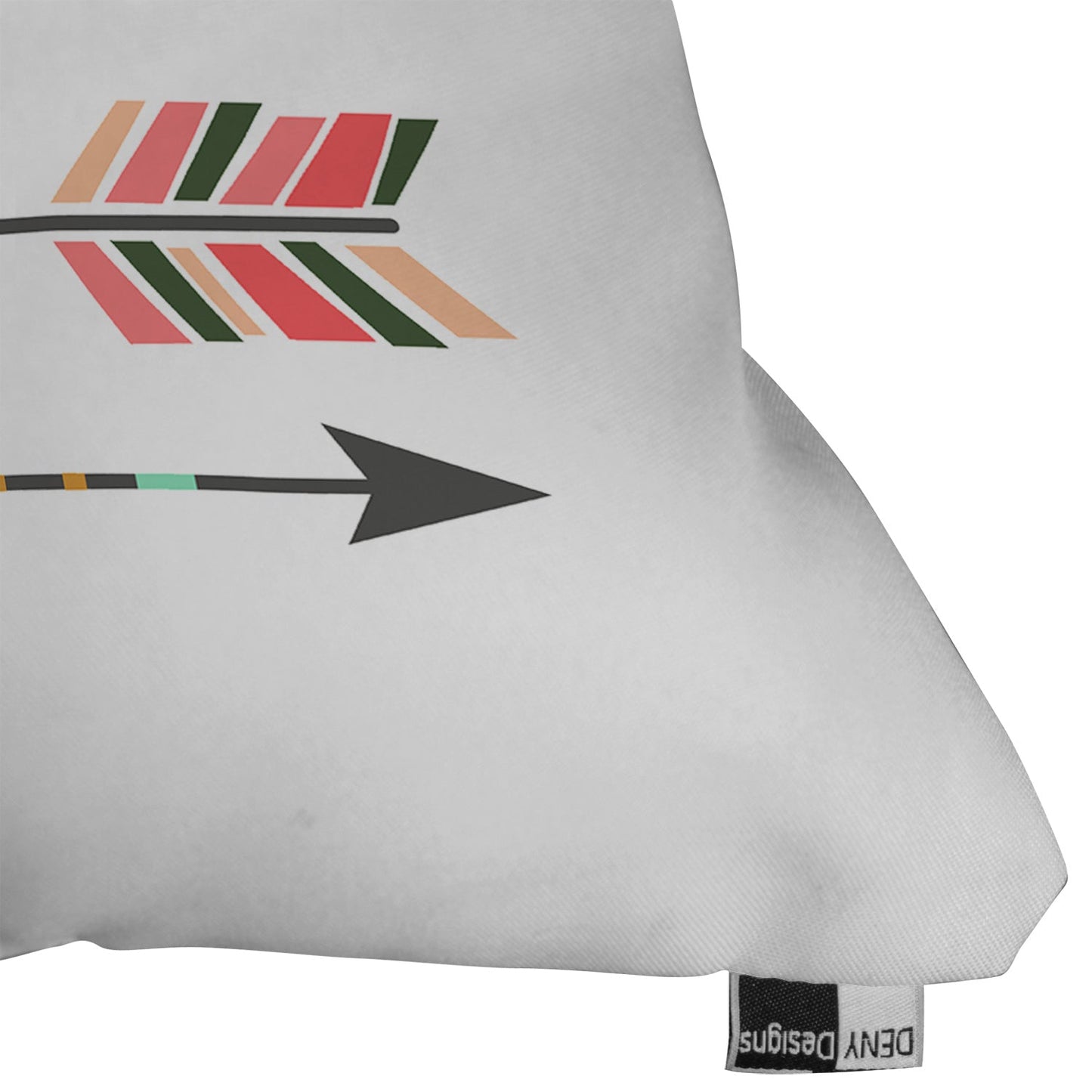 Chelcey Tate Be Happy Outdoor Throw Pillow