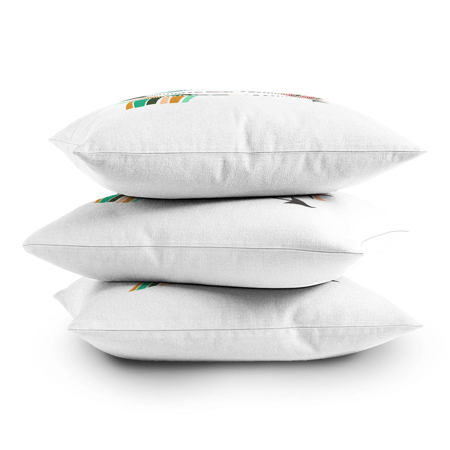 Chelcey Tate Be Happy Outdoor Throw Pillow