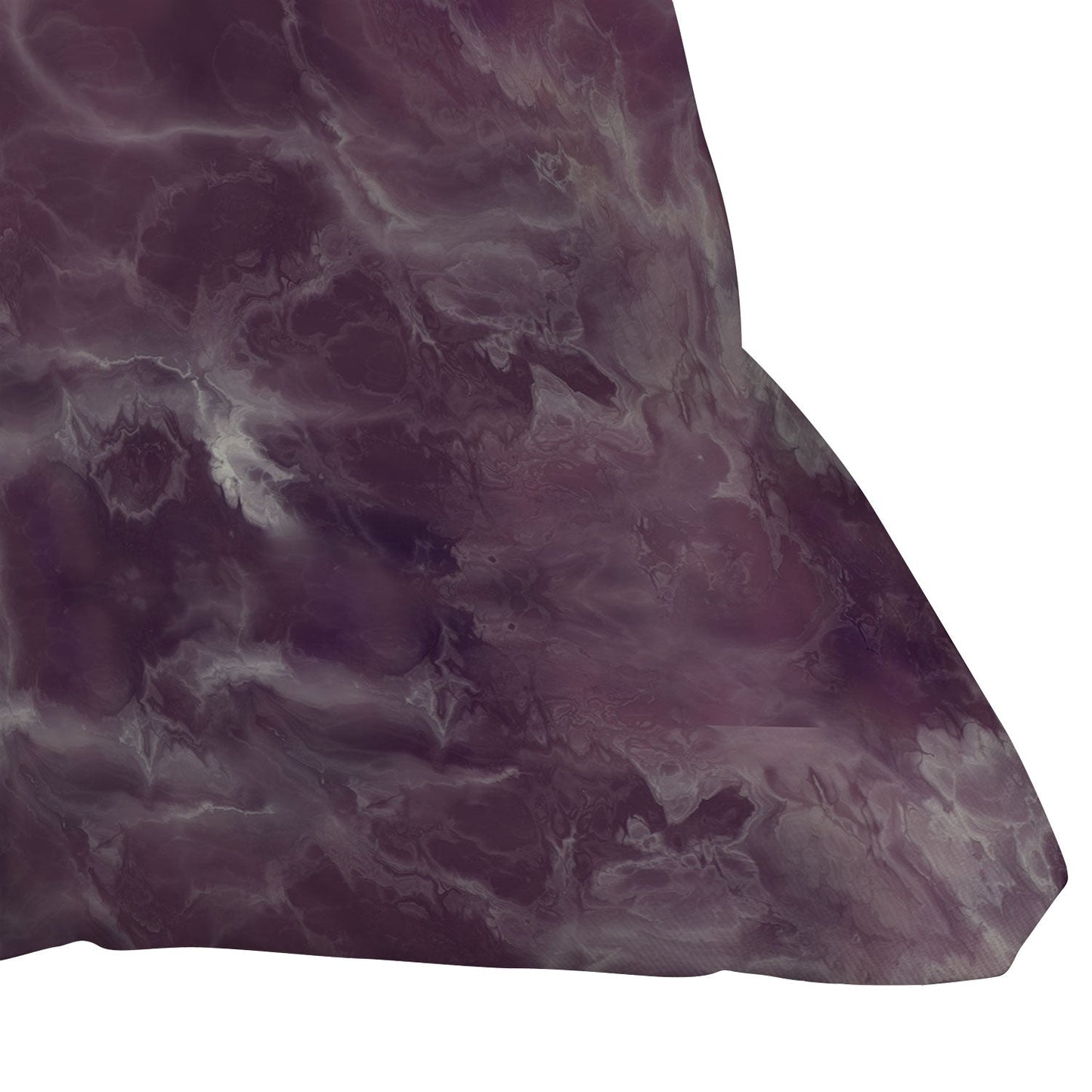 Chelsea Victoria Amethyst Marble Throw Pillow