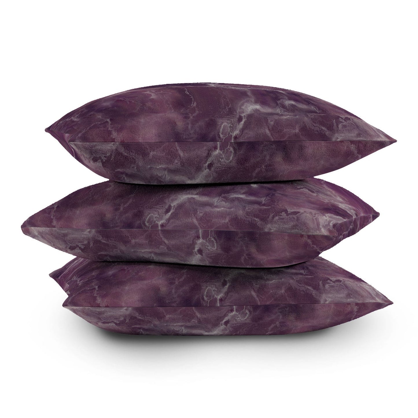 Chelsea Victoria Amethyst Marble Throw Pillow