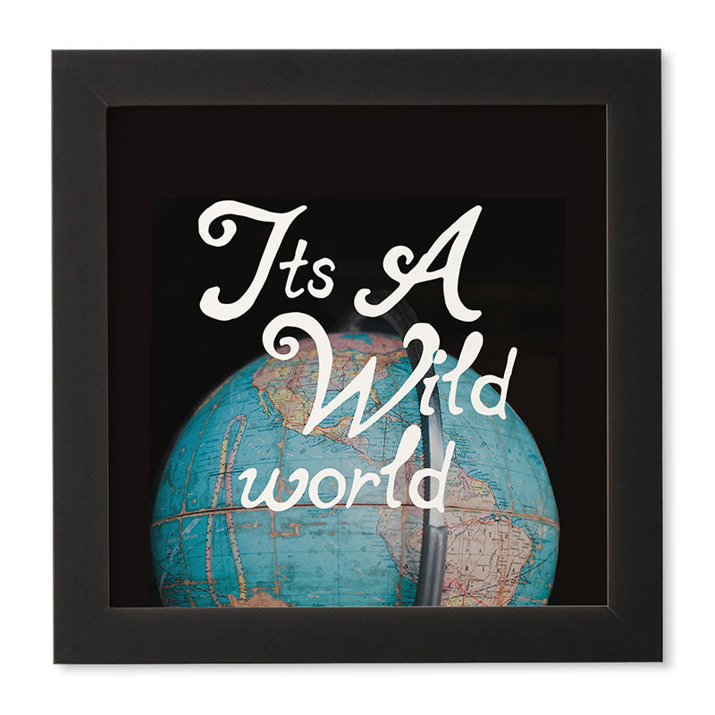 Chelsea Victoria Its a Wild World Framed Wall Art