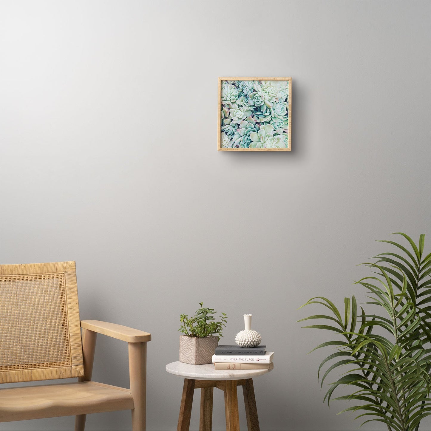 Chelsea Victoria My Desert Blue Framed Wall Art
