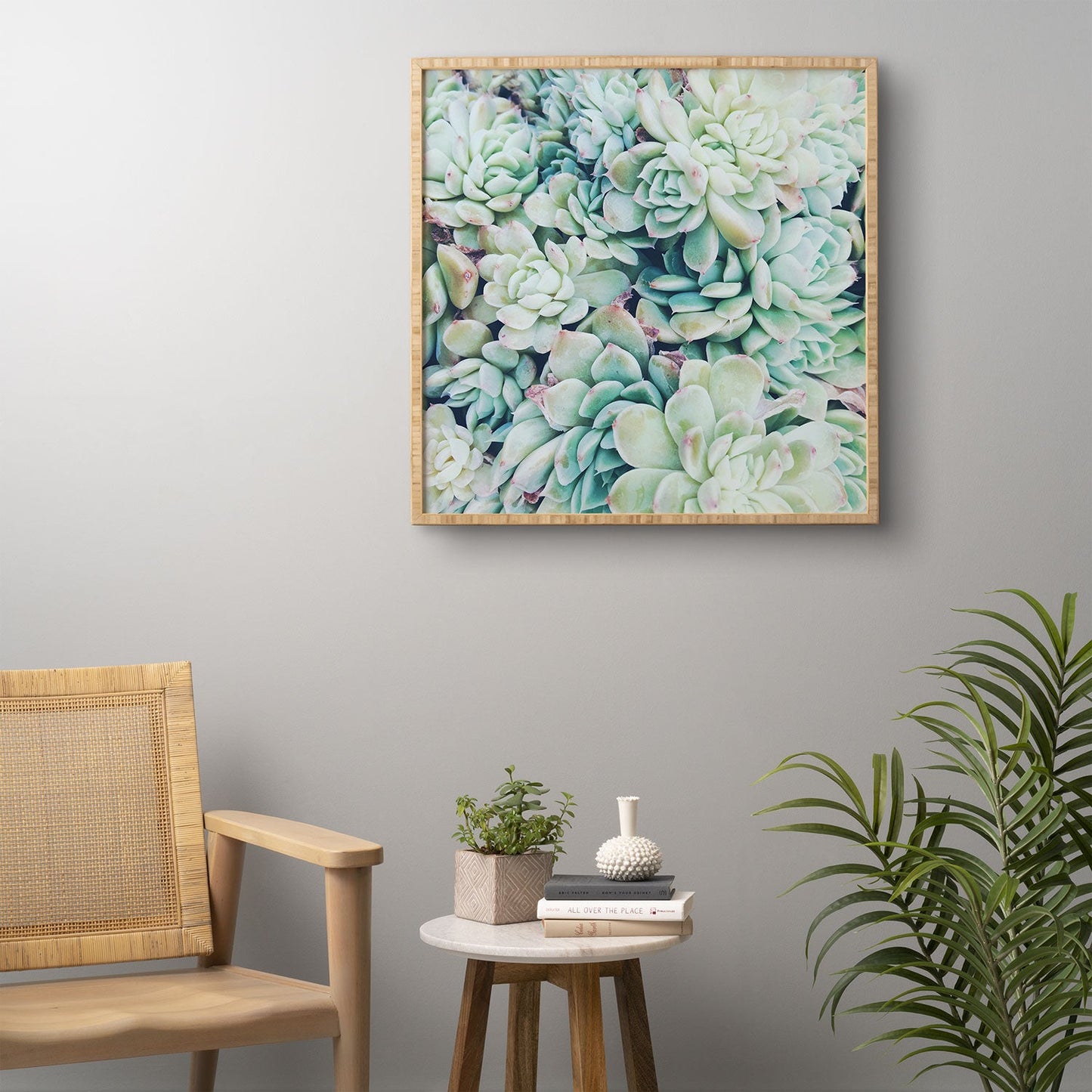 Chelsea Victoria My Desert Blue Framed Wall Art