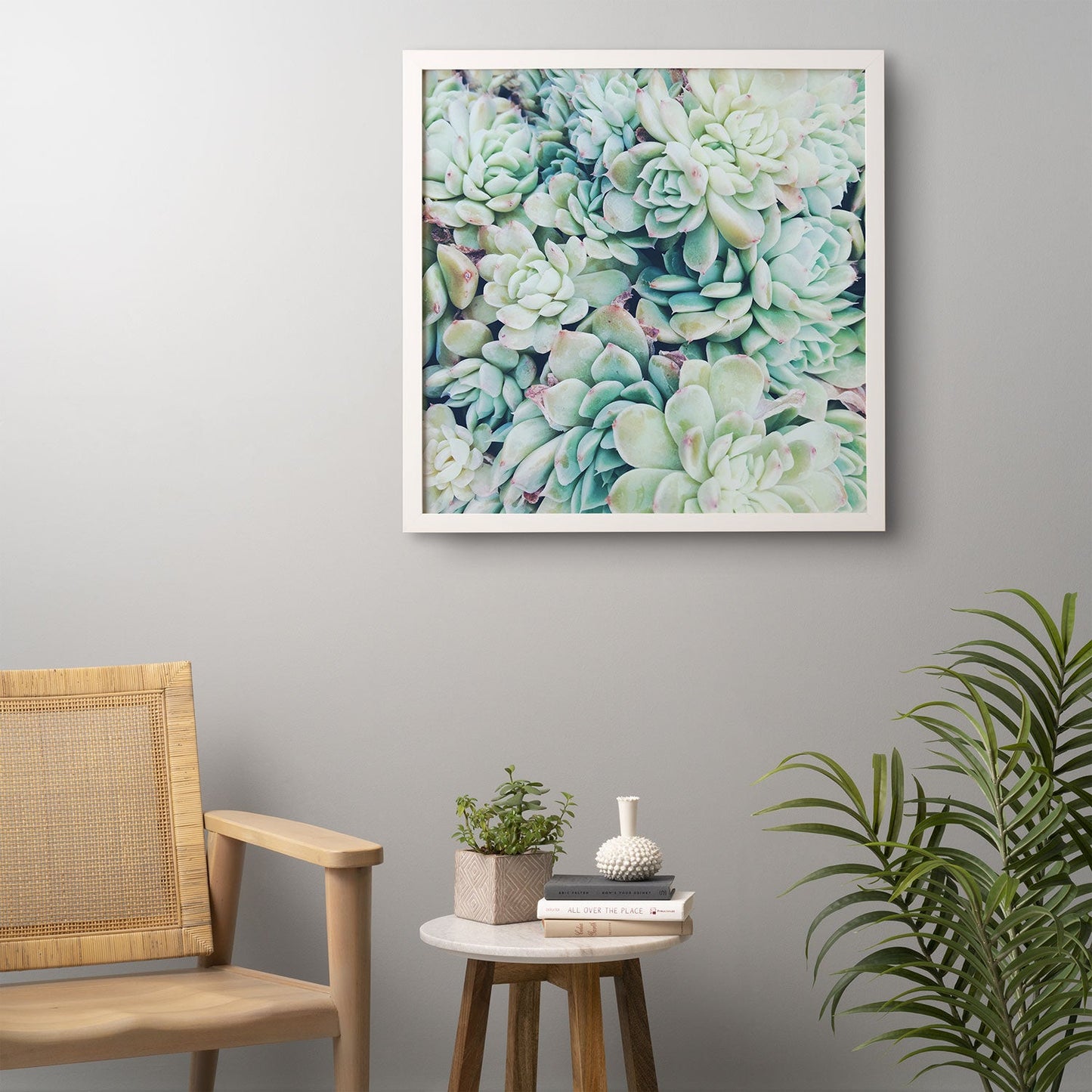 Chelsea Victoria My Desert Blue Framed Wall Art