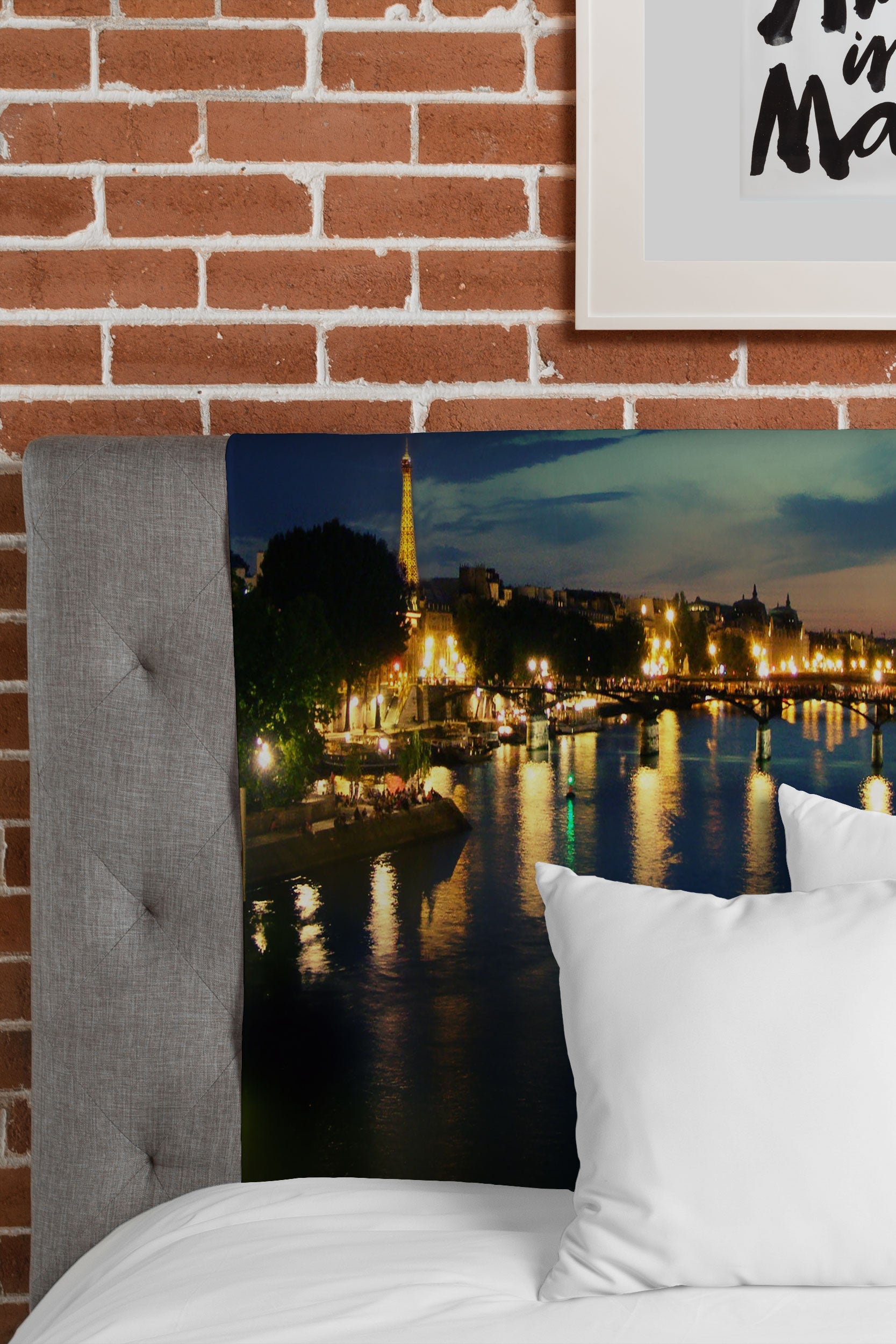 Chelsea Victoria Paris I Love You Tapestry