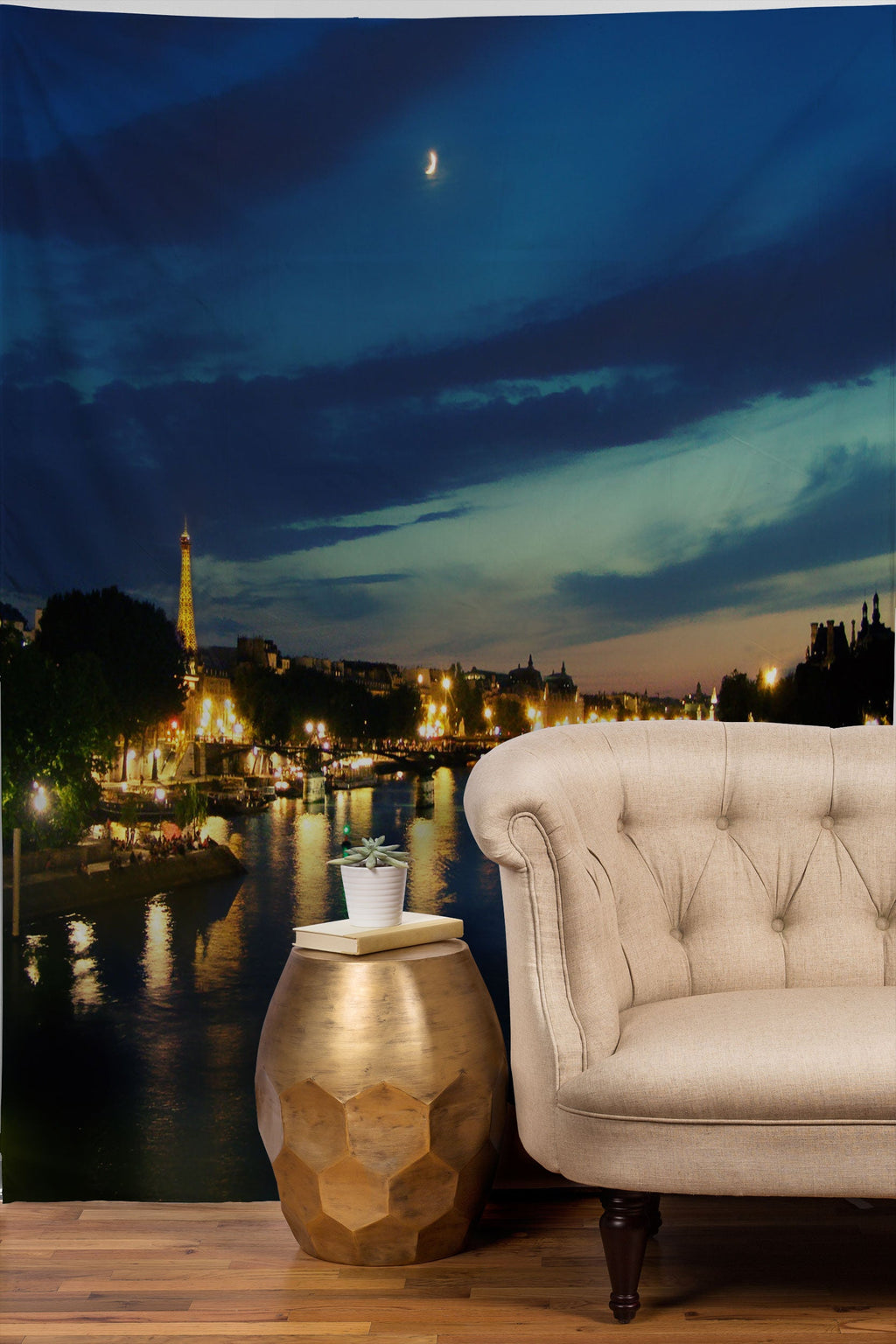 Chelsea Victoria Paris I Love You Tapestry