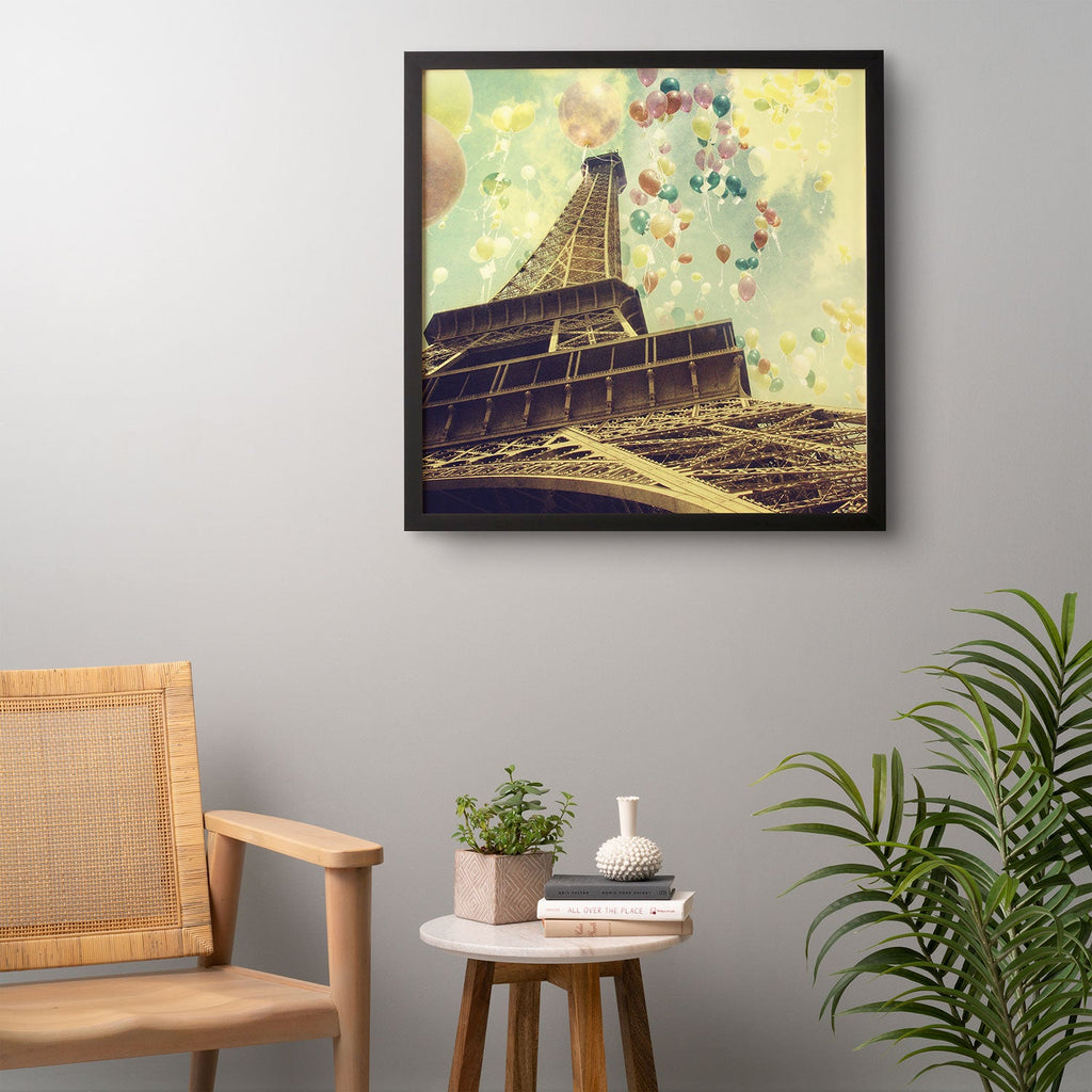 Chelsea Victoria Paris Is Flying Framed Wall Art