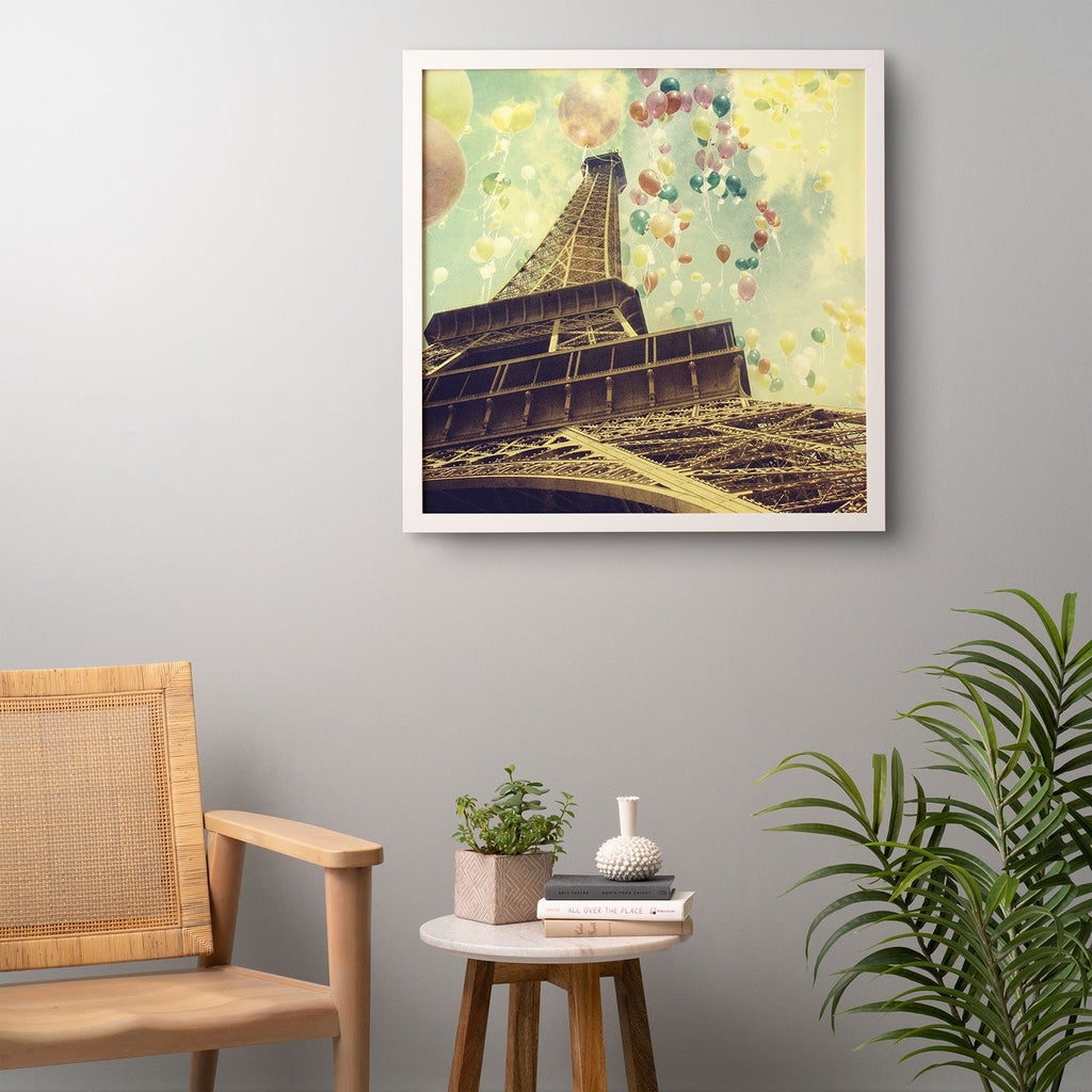 Chelsea Victoria Paris Is Flying Framed Wall Art