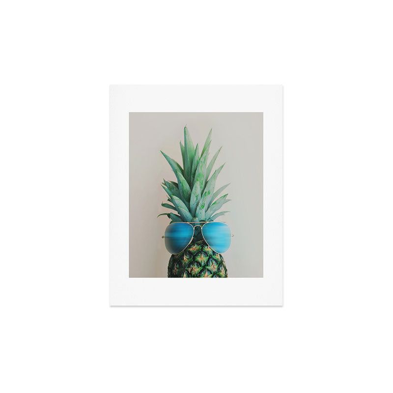Chelsea Victoria Pineapple In Paradise Art Print