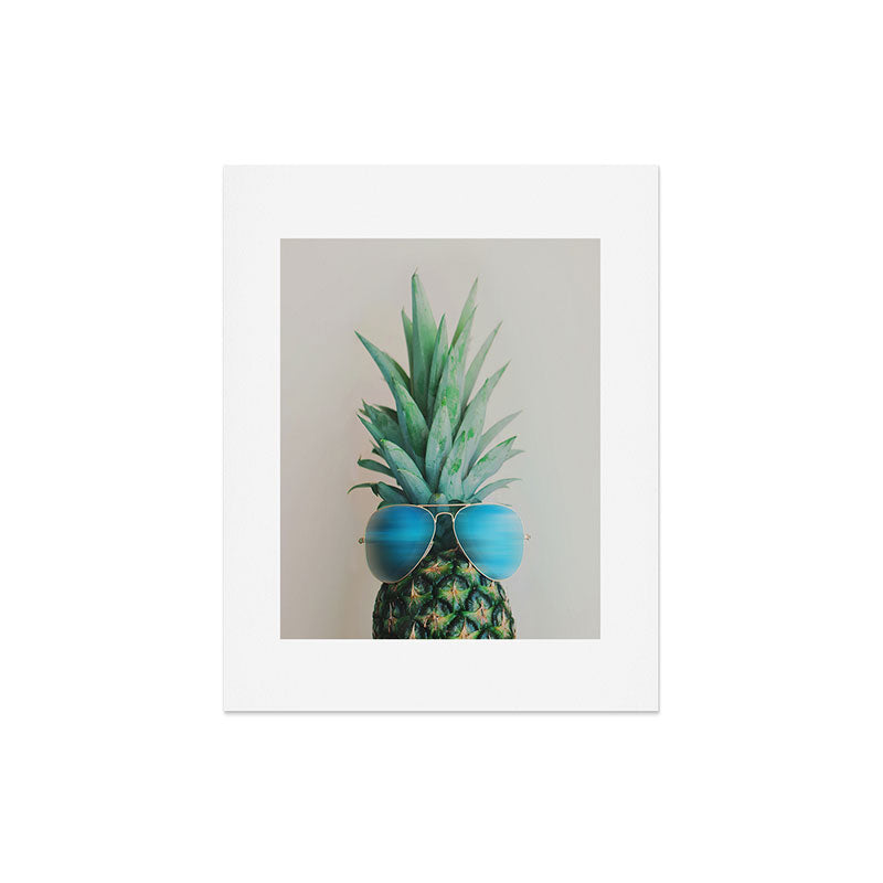 Chelsea Victoria Pineapple In Paradise Art Print
