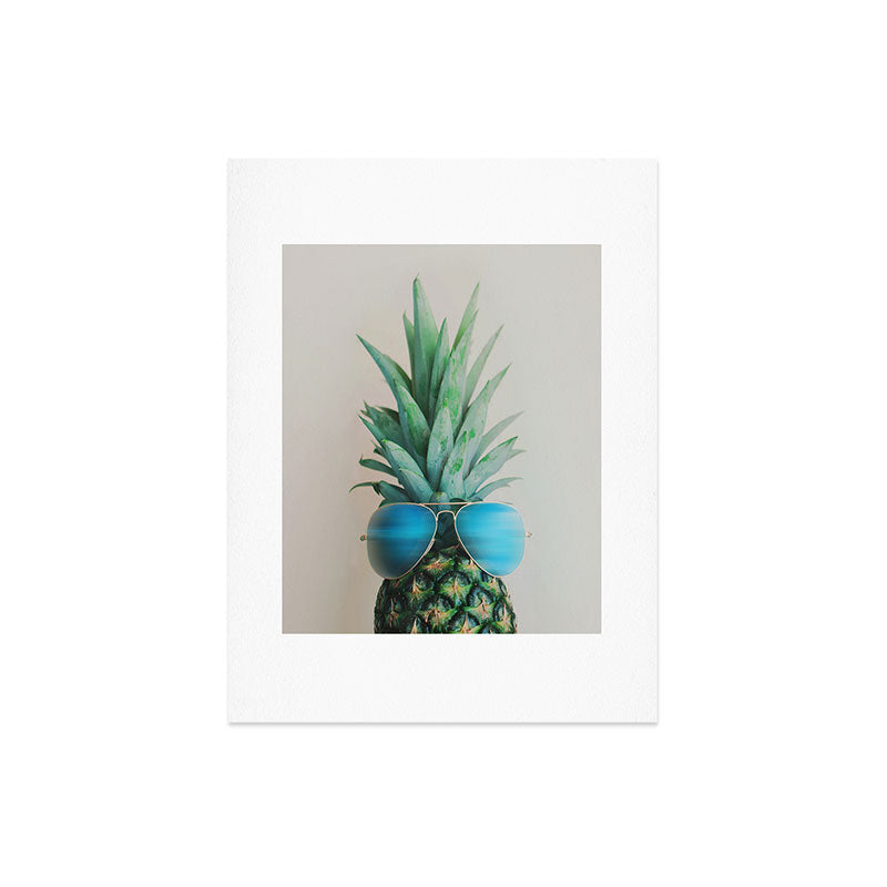Chelsea Victoria Pineapple In Paradise Art Print