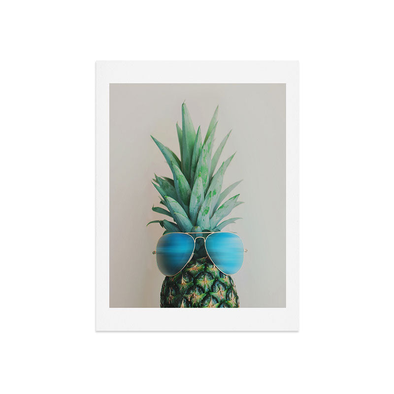 Chelsea Victoria Pineapple In Paradise Art Print