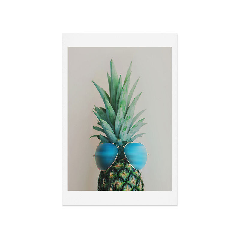 Chelsea Victoria Pineapple In Paradise Art Print