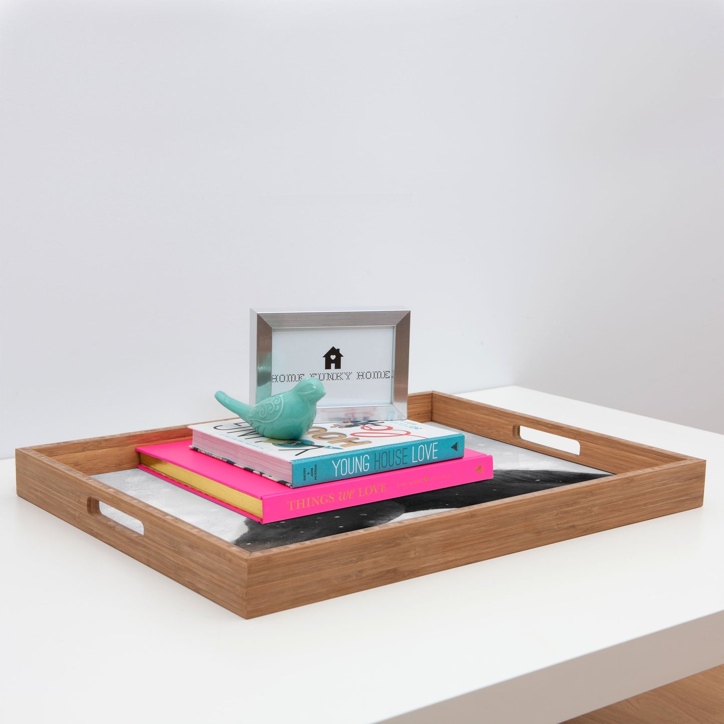 Chelsea Victoria Winter Horse Rectangular Tray