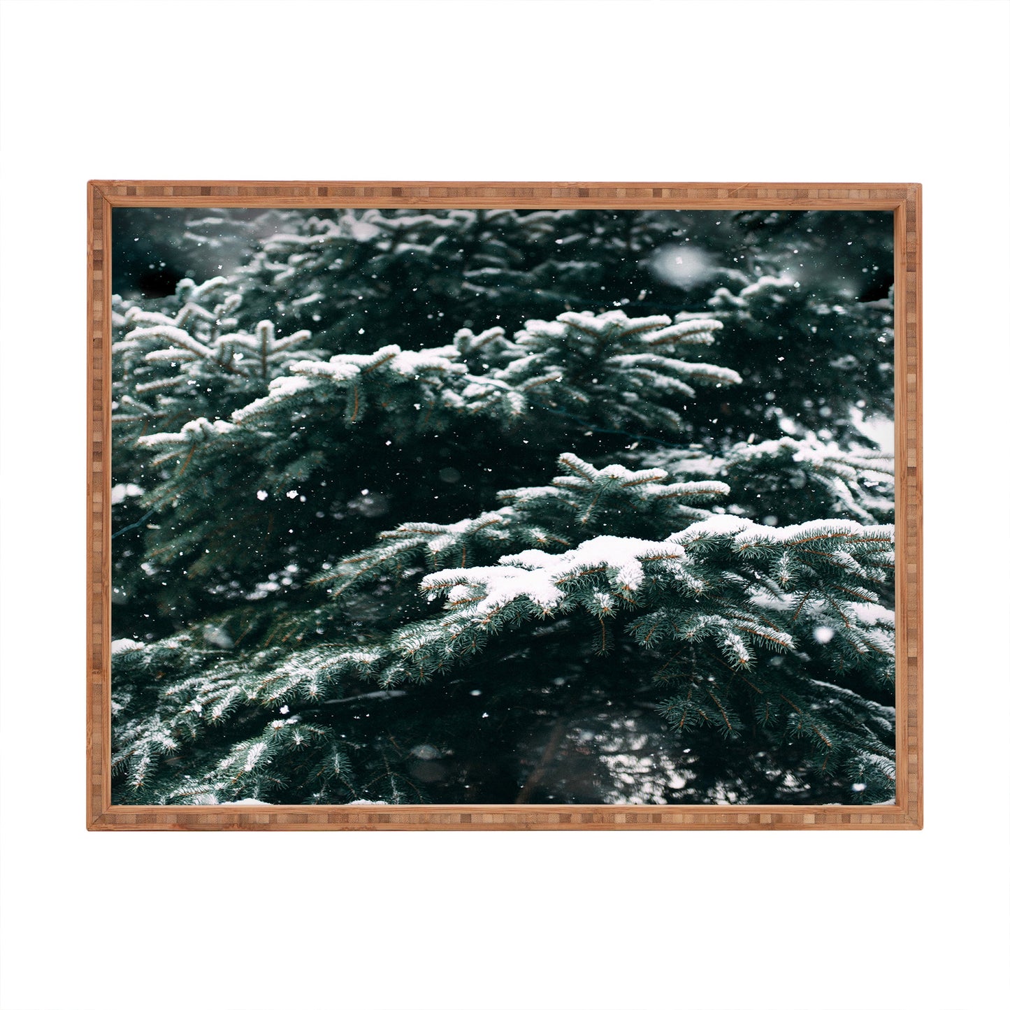 Chelsea Victoria Winter Pine Rectangular Tray