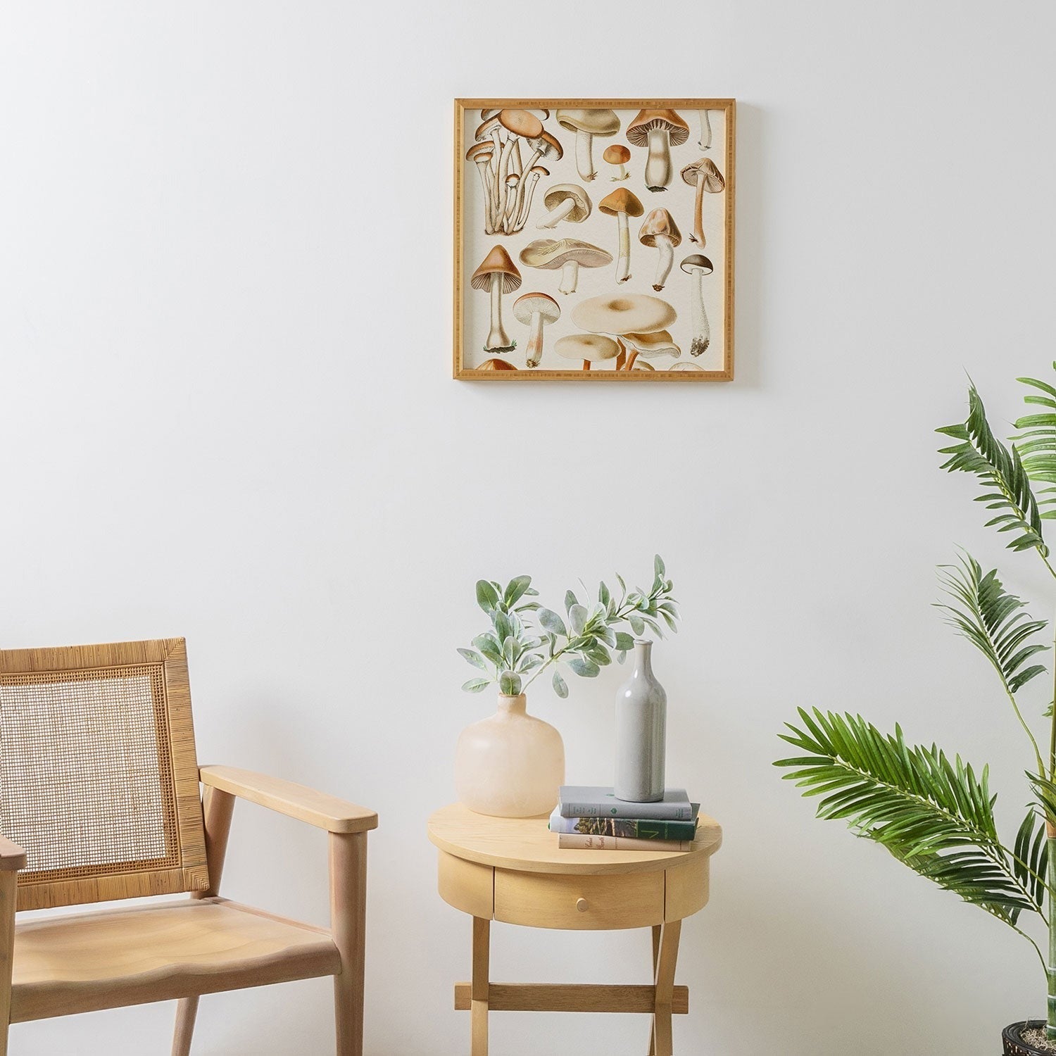 Gal Design Mushrooms Collection Framed Wall Art