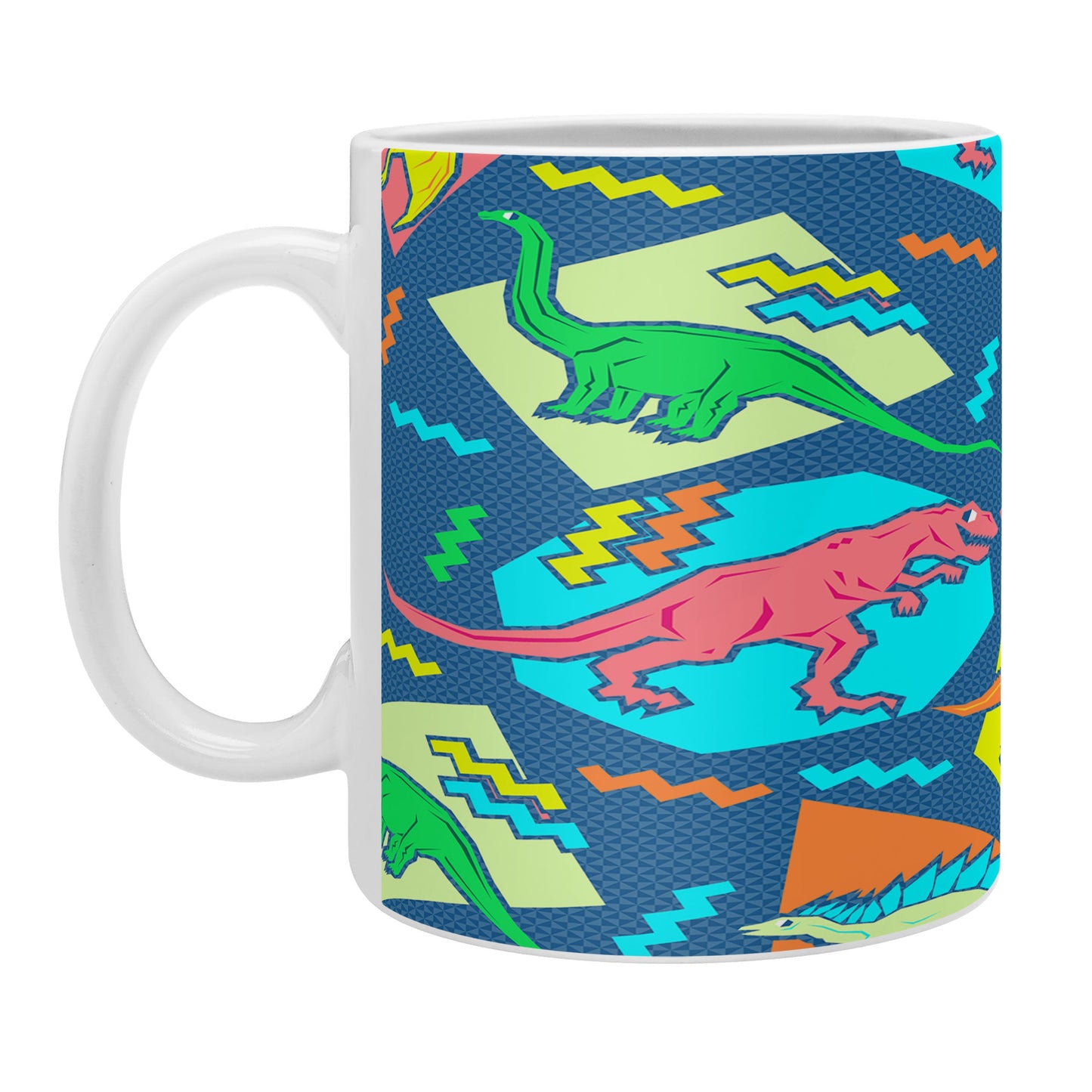 Chobopop 90s Dinosaur Pattern Coffee Mug