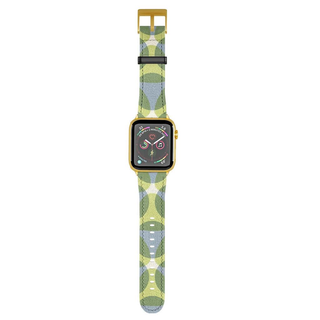 Marta Barragan Camarasa Stylish Retro Circle Apple Watch Band