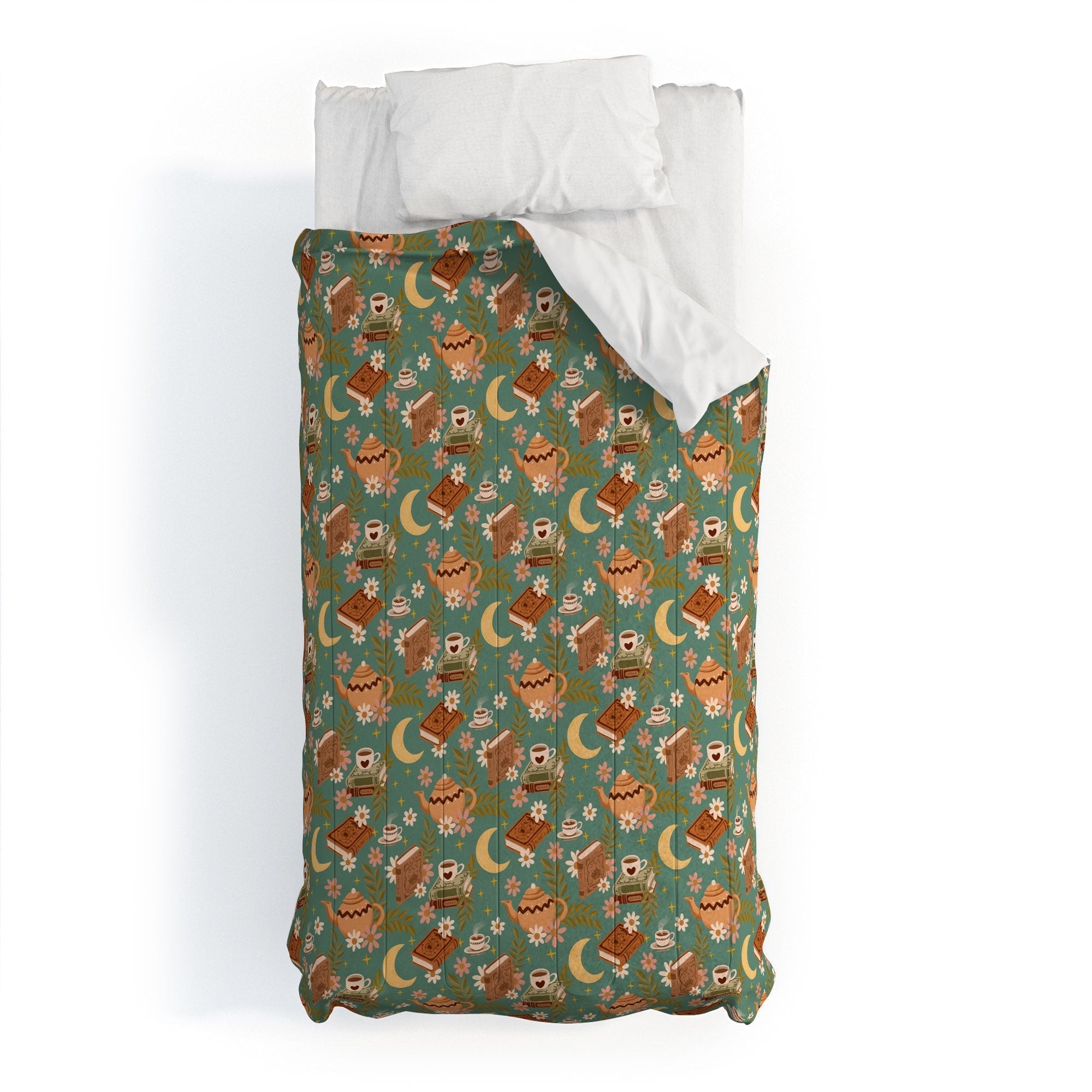 Avenie Moonlit Reading Nook I Comforter