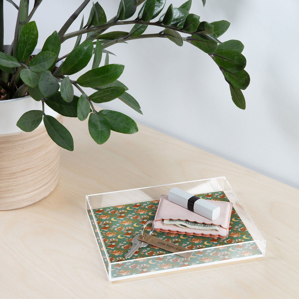 Avenie Moonlit Reading Nook I Acrylic Tray