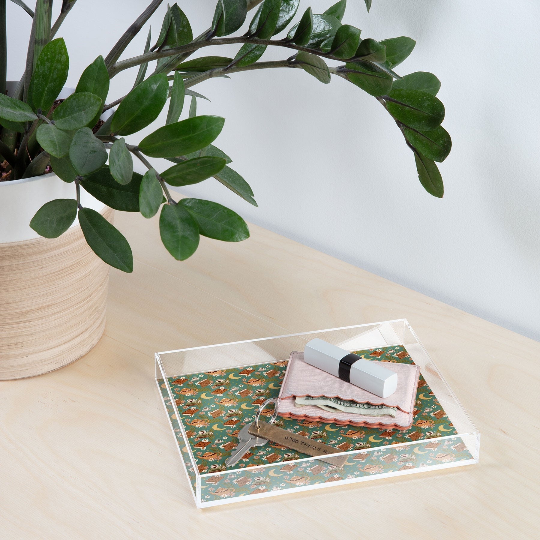 Avenie Moonlit Reading Nook I Acrylic Tray