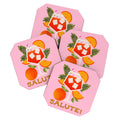 Jessica Molina Orange Spritz Coaster Set