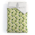 Design by Spark Matcha Tea Florals Duvet Cover