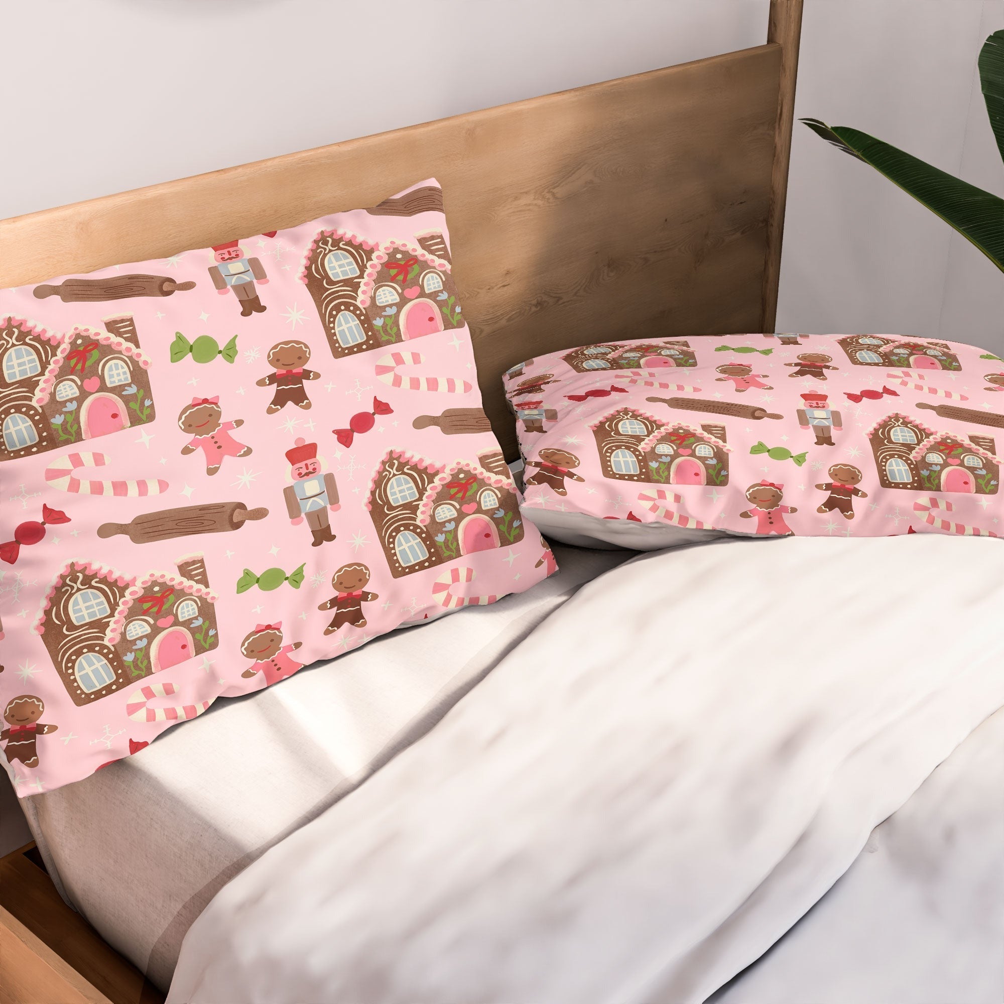 carriecantwell Sweet Christmas Holidays Pillow Shams