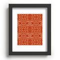 Mirimo Venexiana Burnt Orange Recessed Framing Rectangle
