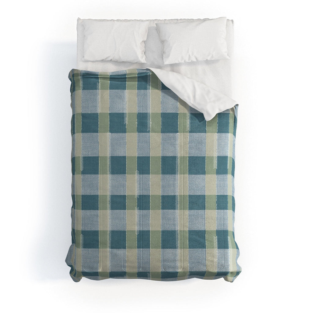 Marta Barragan Camarasa Country Style Checks Comforter
