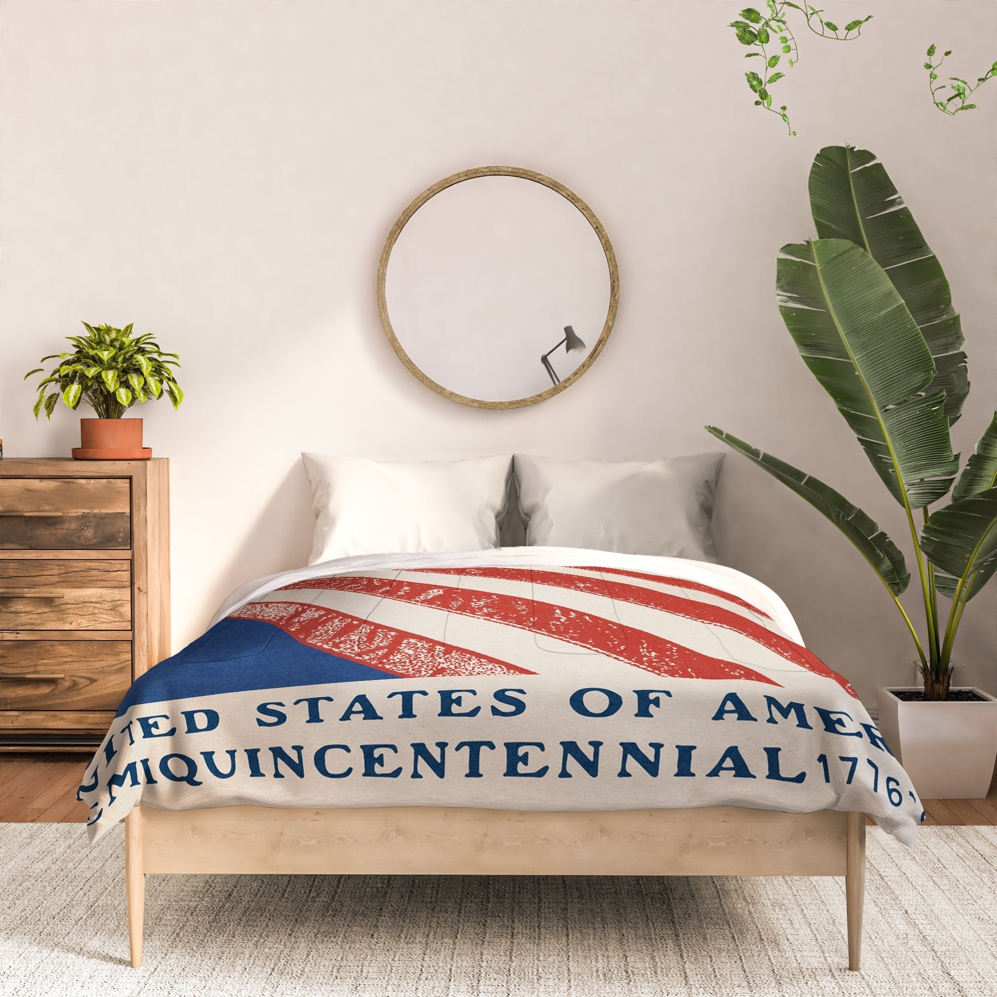 DENY Designs Stars n Stripes Semiquincentennial Comforter