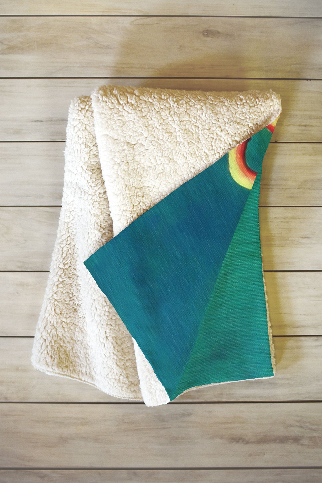 Clara Nilles Mardi Gras Octopus Fleece Throw Blanket