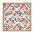 Design by Spark Wild Bloom Flowers Square Tray