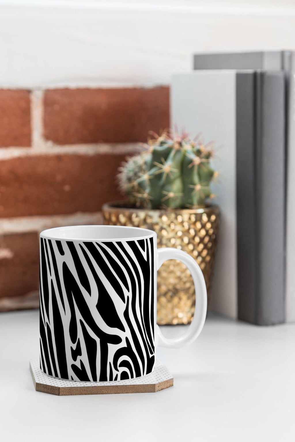 Jennifer Labre Wild Zebra Coffee Mug