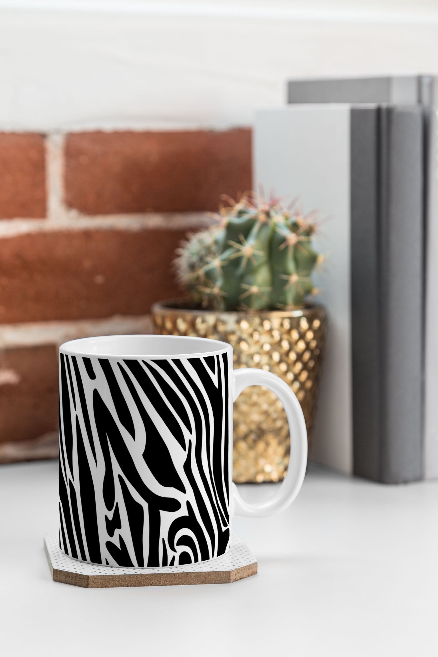 Jennifer Labre Wild Zebra Coffee Mug