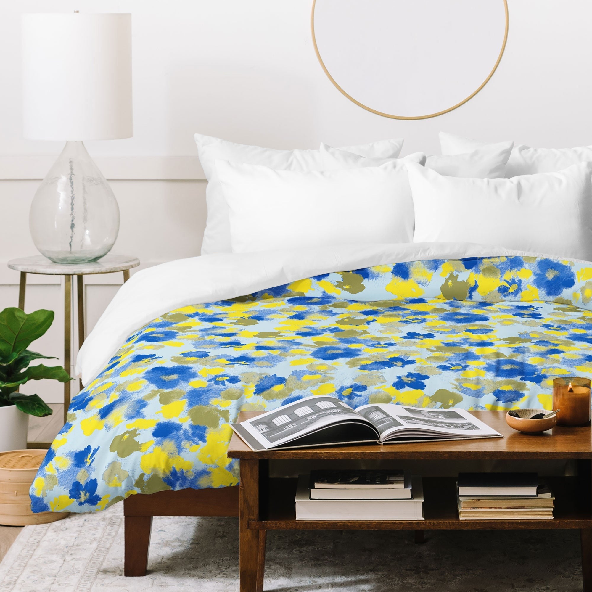 Gabriela Fuente Day Dreaming Watercolor Duvet Cover