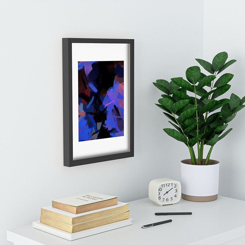83 Oranges Midnight Sparks Recessed Framing Rectangle