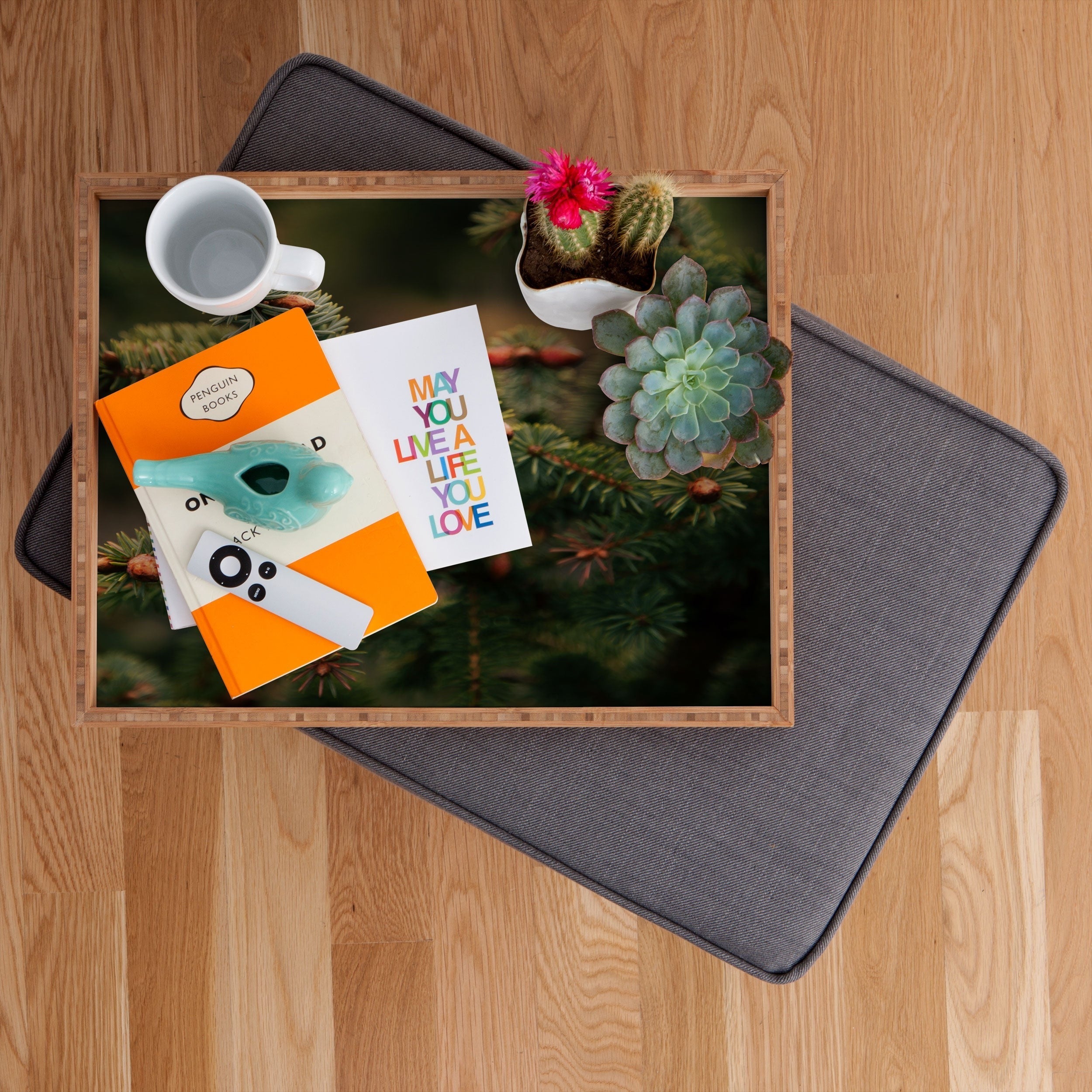 Hannah Kemp Spruce Tips Rectangular Tray