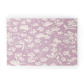 Gabriela Fuente Martine Lilac Welcome Mat