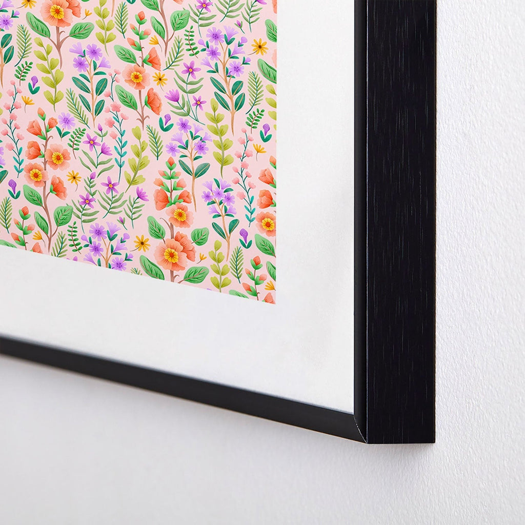 Pimlada Phuapradit Ditsy Spring Floral Metal Framed Art Print