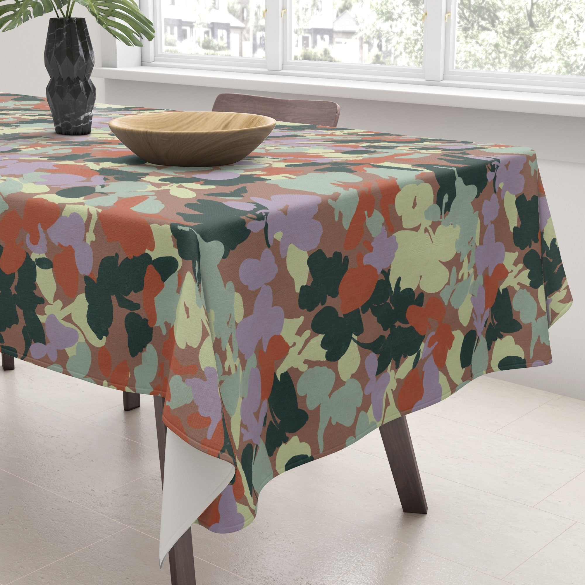 Marta Barragan Camarasa Retro Bloom Medley Tablecloth