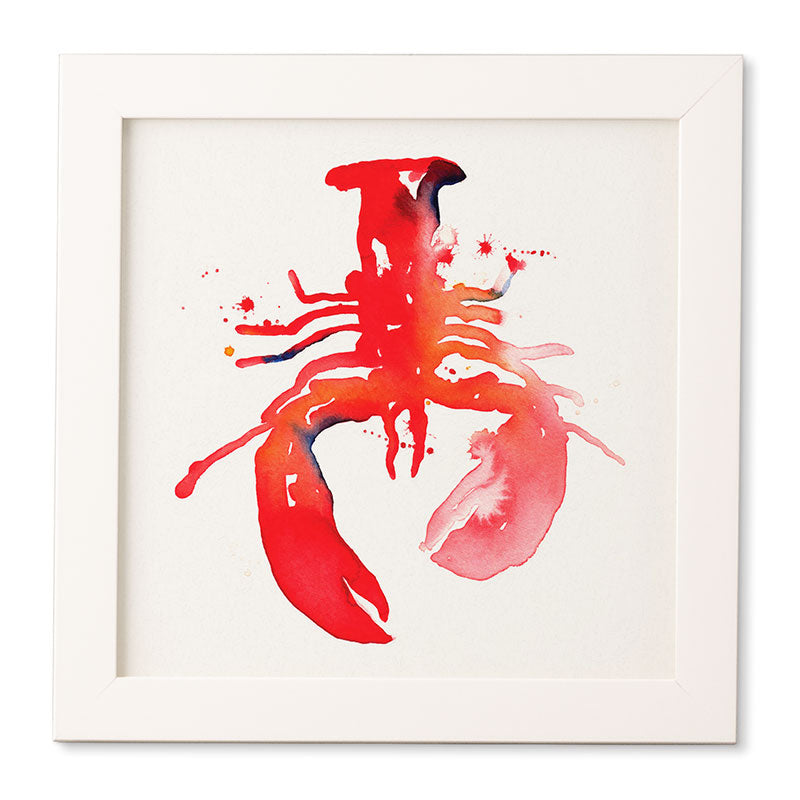 CMYKaren Lobster Framed Wall Art